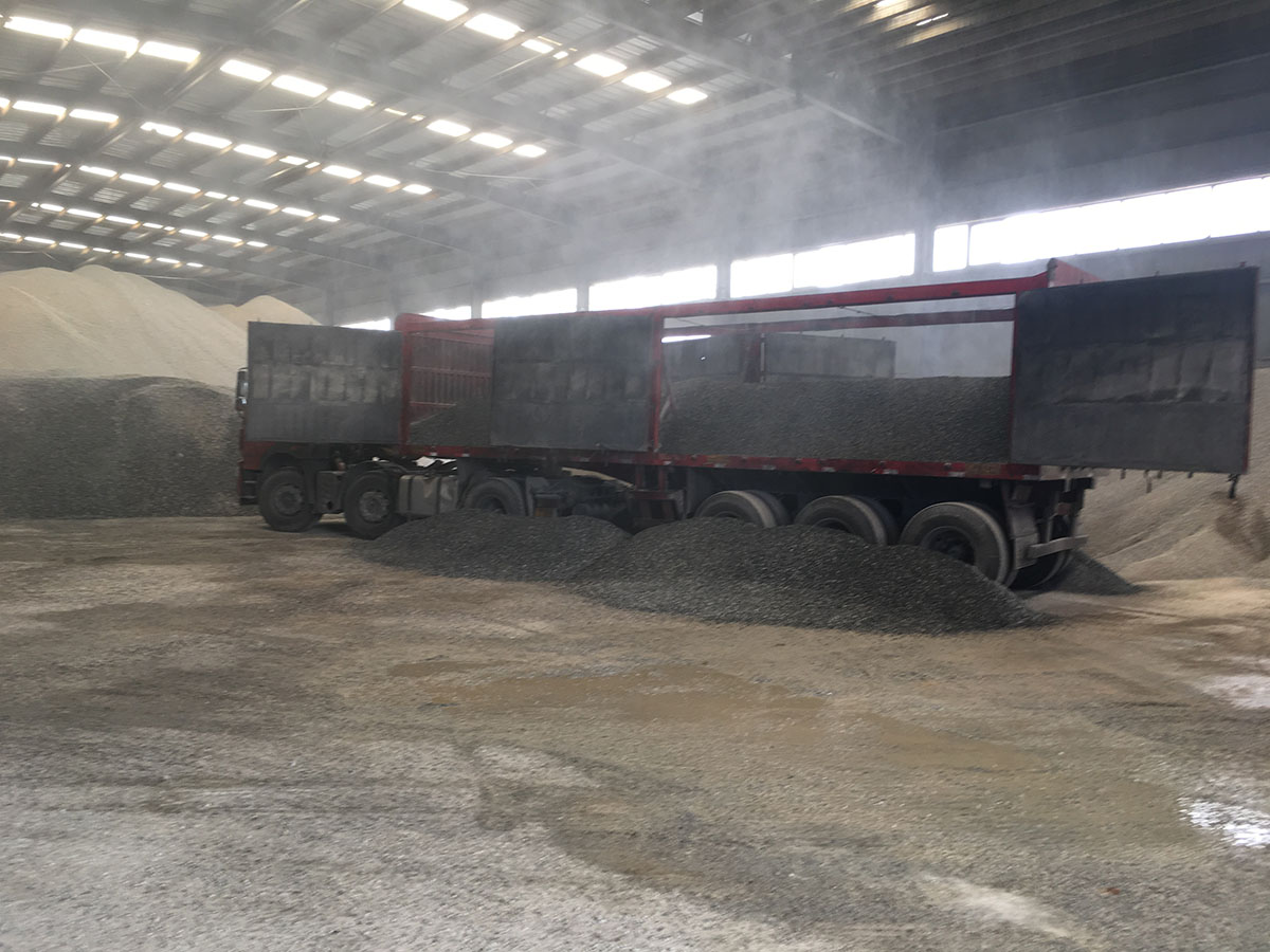 降塵現場(chǎng)